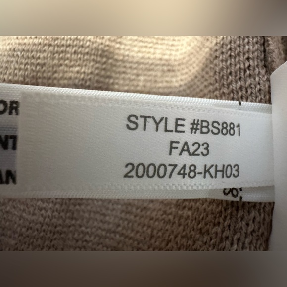 NWT J. Crew Women's Two Button Sweater Blazer Tan - Size L - Picture 5 of 11